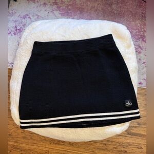 Alo Tennis Club Sweater Knit Skirt (Skort) XXS